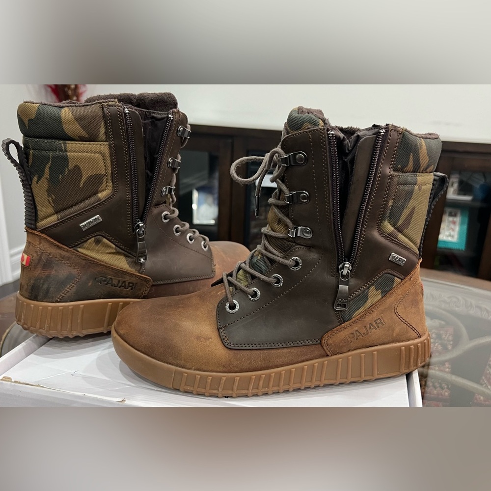 Pajar Pearson-Boot 🤎Camo Military Brown 🖤Size 43/10 - Picture 5 of 16